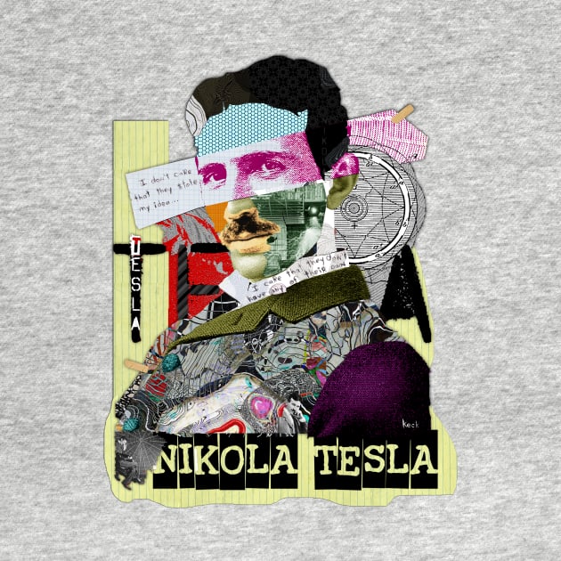 Nikola Tesla by michelkeck